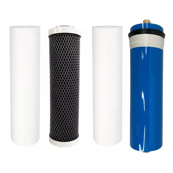 Osmose Anlagen Ersatzfilter Set 800 GPD inkl. Membrane Osmose Anlagen Ersatzfilter Set 800 GPD inkl. Membrane