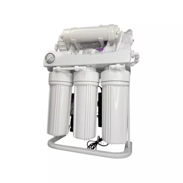 Premium Osmoseanlage 8 Stufen 1600 GPD mit Keimsperre & optionaler UVC-LED Wasserentkeimung Premium Osmoseanlage 8 Stufen 1600 GPD mit Keimsperre & optionaler UVC-LED Wasserentkeimung