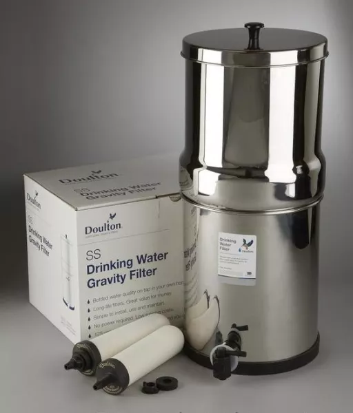 Schwerkraft Wasserfiltersystem 2 x ATC Super Sterasyl Schwerkraft Wasserfiltersystem 2 x ATC Super Sterasyl