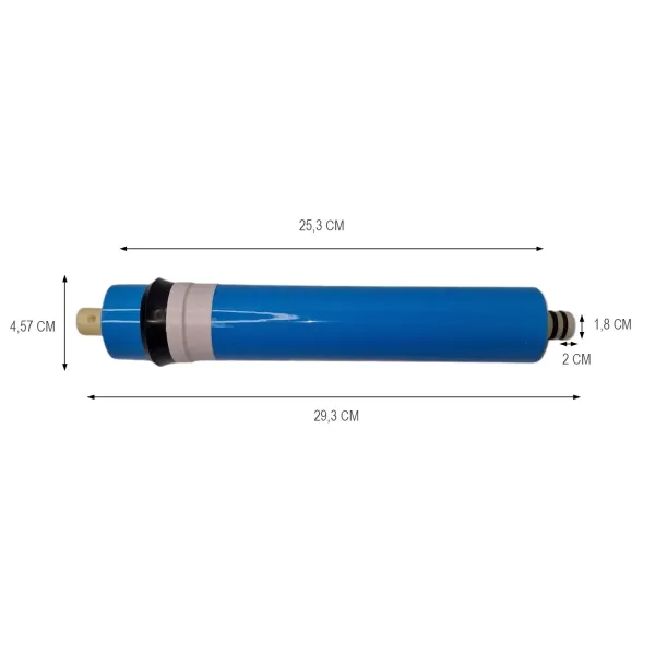 Osmosemembran für Osmoseanlagen Membrane 75 GPD Osmosemembran für Osmoseanlagen Membrane 75 GPD
