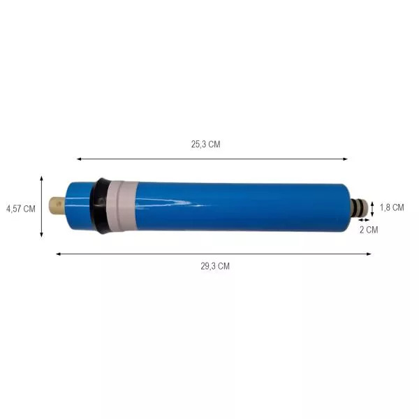 Osmosemembran für Osmoseanlagen Membrane 100 GPD Osmosemembran für Osmoseanlagen Membrane 100 GPD