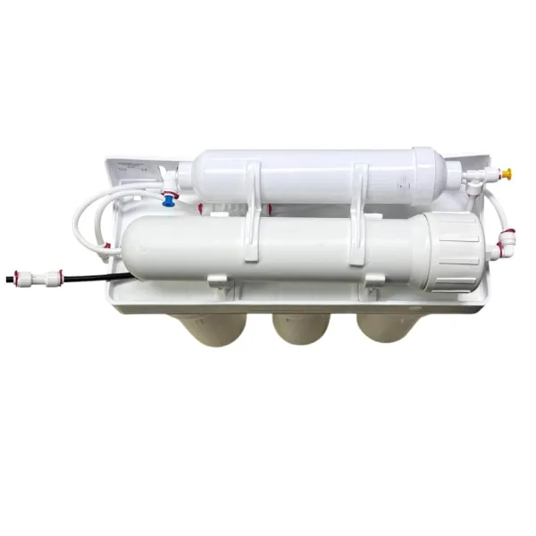 Umkehrosmoseanlage | 10" | 50 GPD | inkl. Tank & Wasserhahn Umkehrosmoseanlage | 10" | 50 GPD | inkl. Tank & Wasserhahn