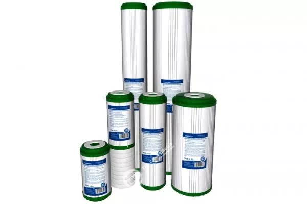 Aktivkohle Kokosnusskartusche mit KDF 20 x 2 1/2 Zoll Long Aktivkohle Kokosnusskartusche mit KDF 20 x 2 1/2 Zoll Long