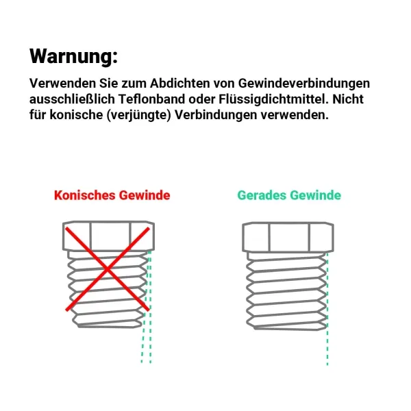 Edelstahl Filtergehäuse | 20 Zoll | 1 Zoll IG