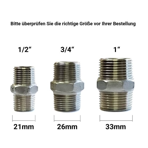 Wasserfiltergehäuse Set 5 Zoll