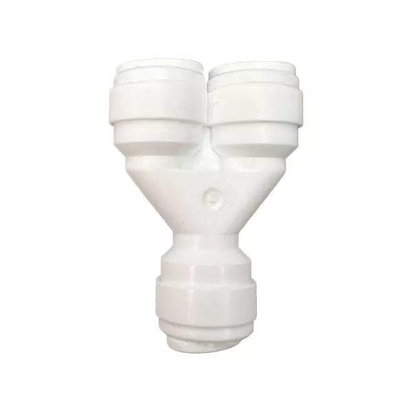 Bild von Y-Verbindungsstück mit 3x 3/8 Zoll QC-Schlauchanschlüssen Bild von Y-Verbindungsstück mit 3x 3/8 Zoll QC-Schlauchanschlüssen