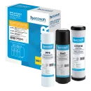 Ecosoft CHV3ECO Ersatzfilter-Set für 3-Stufen-Umkehrosmosefilter – PP5, GAC, CTO