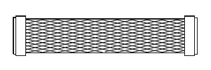 2. Filterstufe: Aktivkohleblockfilter mit KDF